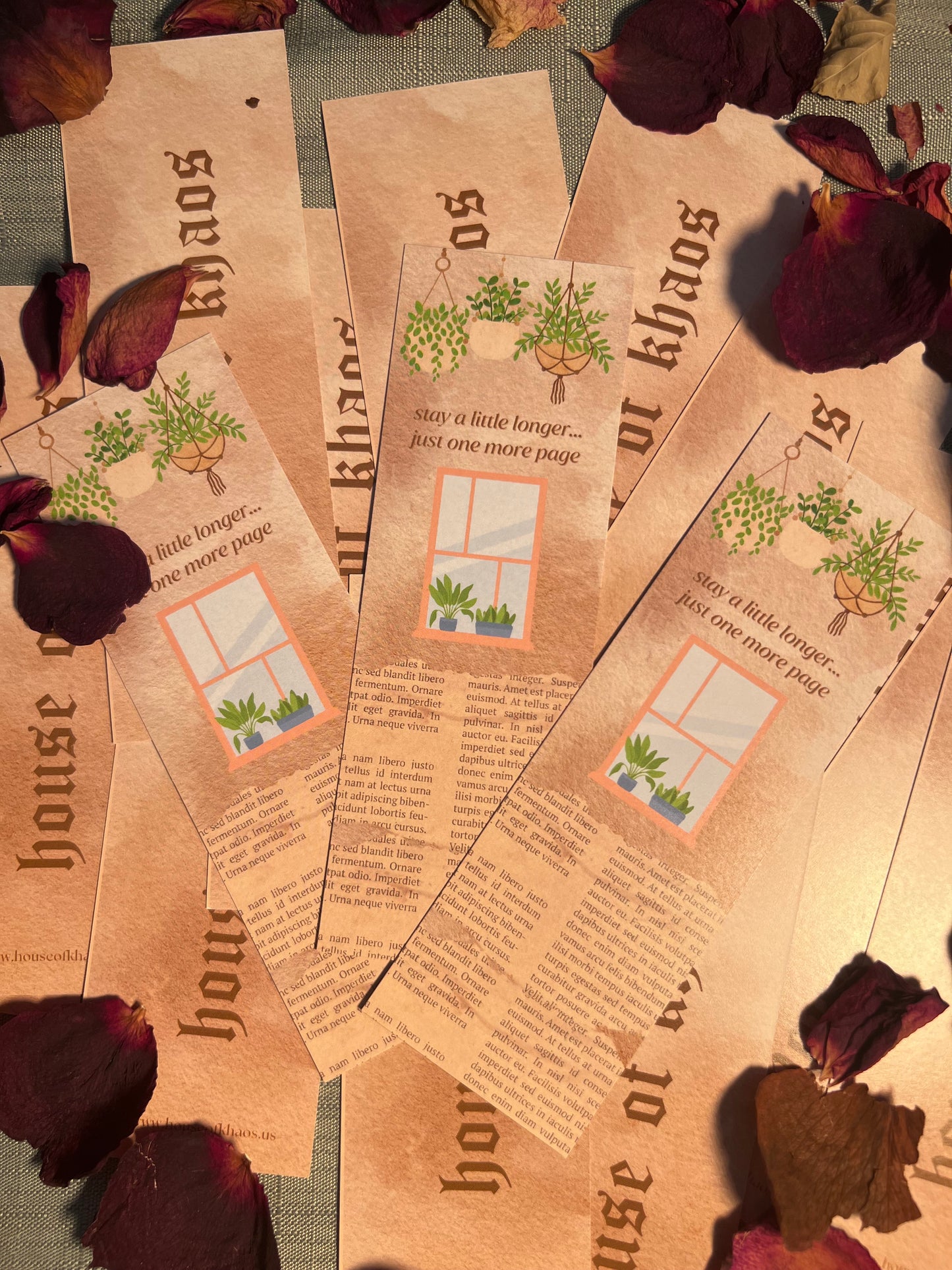 "Just One More Page" Bookmark